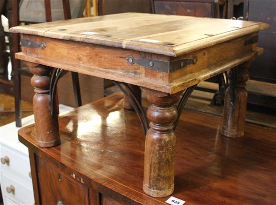 Hardwood coffee table